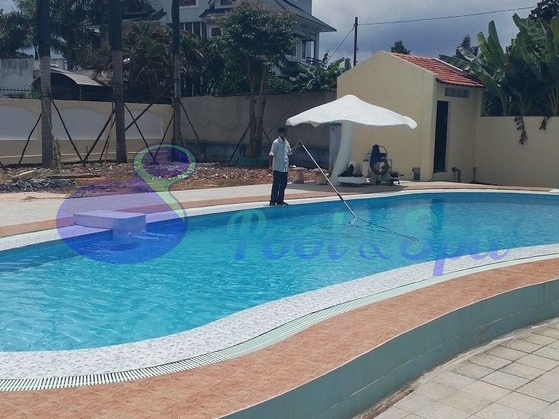 Mô hình Bình lọc kripsol ak640 phù hợp nhất cho các bể bơi gia đình hoặc spa, resort, với băng thông tối đa